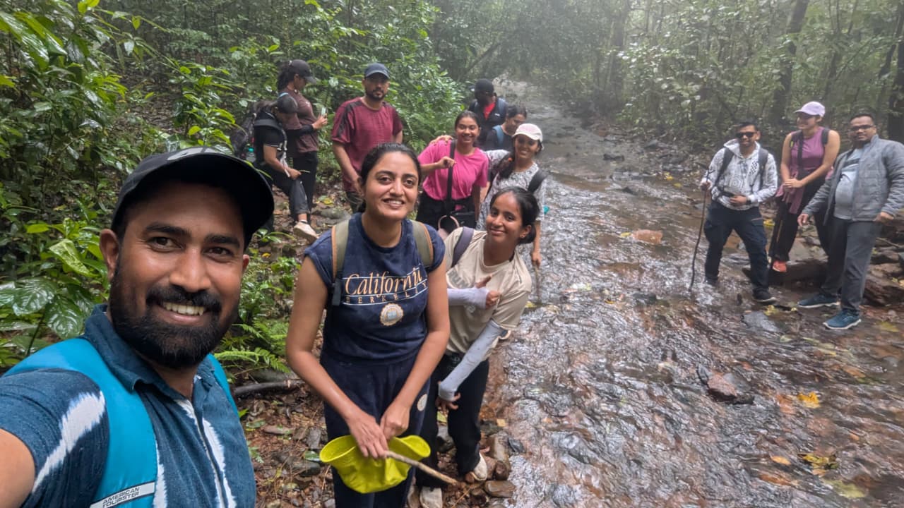 My First Waterfalls Trek - Ballalarayana Durga - Bandaje falls trek experience with Copravasi 